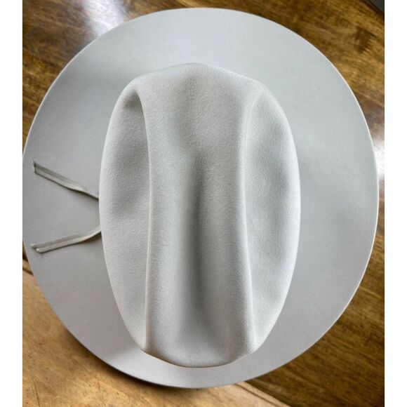 1970s Resistol Beaver 125 Rancher M.L. Leddy & Sons 7 1/4 Cowboy Western VGC - Picture 6 of 10